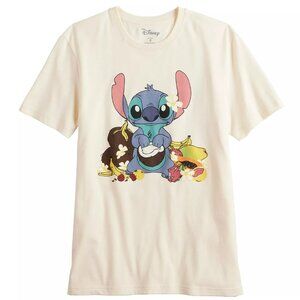 New! Lilo & Stitch Disney Animated Movie T-Shirt Hawaiian Fruit